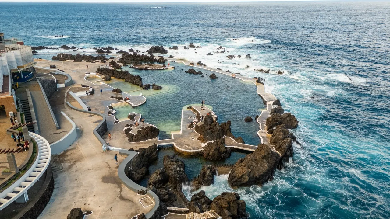 Madeira live views and coastline